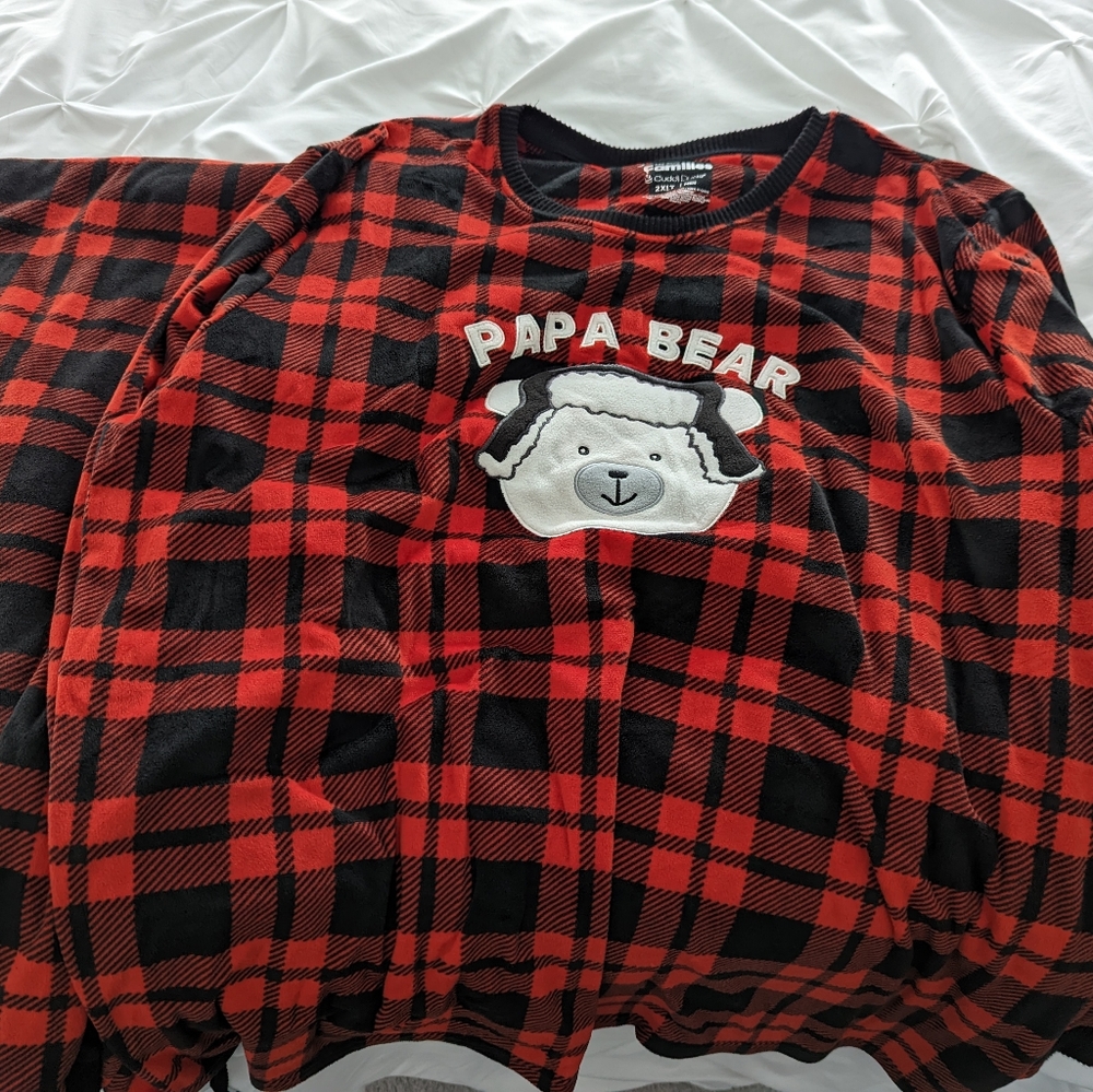 Papa Bear Family Matching Pajamas